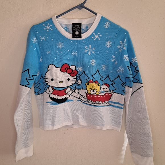 Hello Kitty Sweaters - Sanrio Hello Kitty Winter Sweater  Junior‎  small